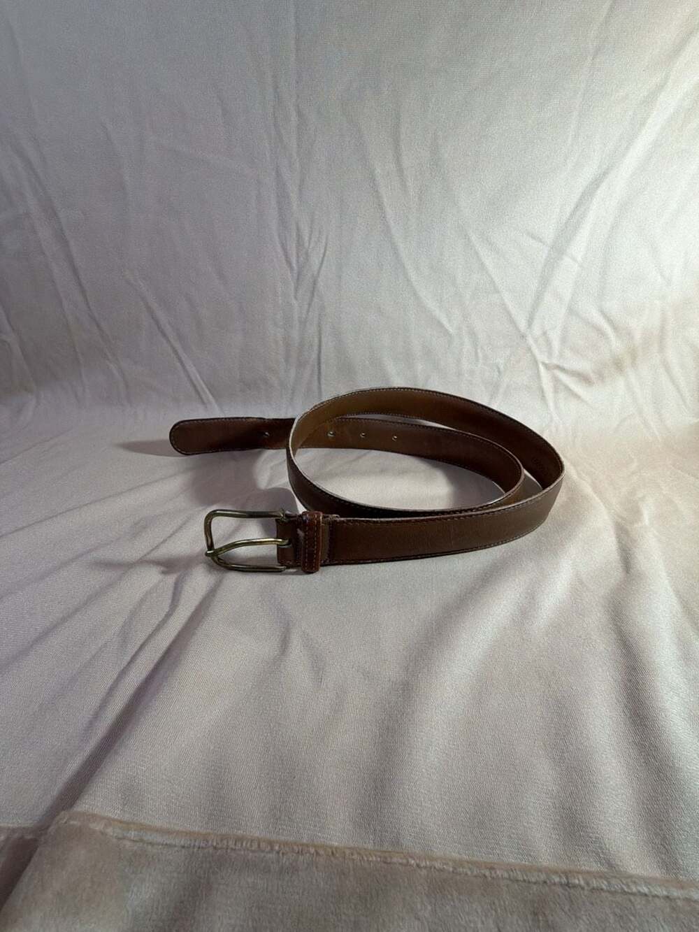 Dooney & Bourke Brown Leather Belt - Size 32/80